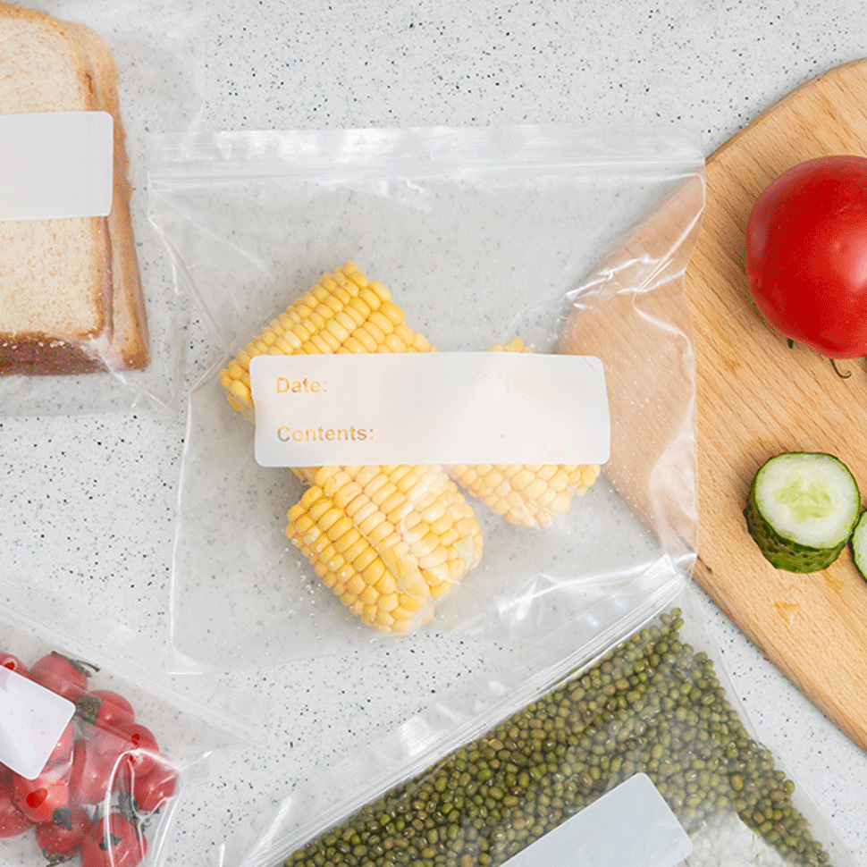Refrigerator Fruit Freshness Protection Package Thick Sealed Bag Kitchen Grocery Bag Food Buggy Bag Zip Lock Bag Ziplock Bag 20