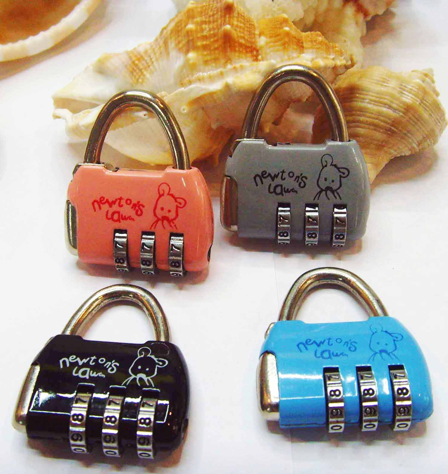 Lock Wholesale Luggage Password Lock Zinc Alloy Password Lock Cute Cartoon Password Small Padlock CH-13A