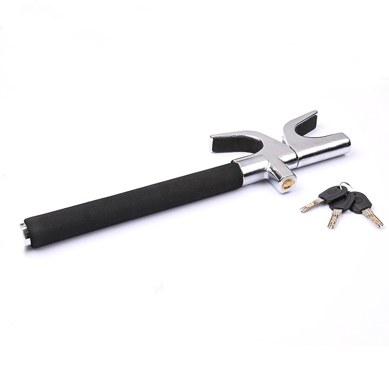 Car UShaped Steering Wheel Lock Vehicle AntiTheft Lock Adjustable Retractable SelfDefense Car Safety Lock Broken Window