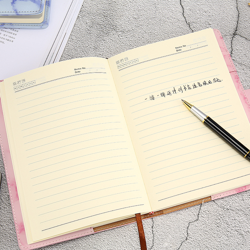 Custom Password Creative Student Diary Book with Lock Notebook Stationery Thick Hand Account Notebook Custom Logo