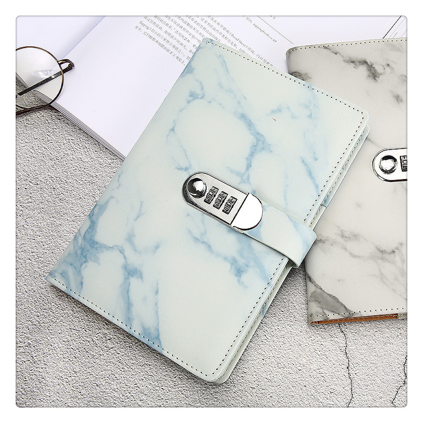 Custom Password Creative Student Diary Book with Lock Notebook Stationery Thick Hand Account Notebook Custom Logo