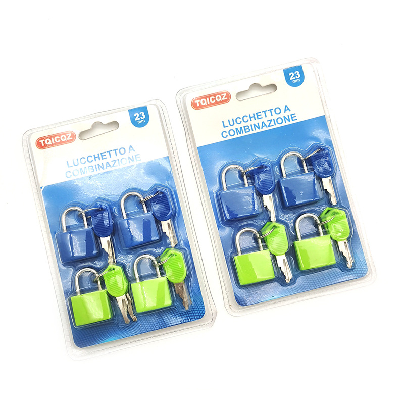 Lock Padlock Iron Padlock Color Lock Shell Lock Color Shell Lock Small Lock Mini Lock Student Bedroom Dormitory Lock