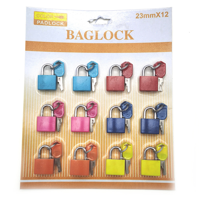 Lock Padlock Iron Padlock Color Lock Shell Lock Color Shell Lock Small Lock Mini Lock Student Bedroom Dormitory Lock