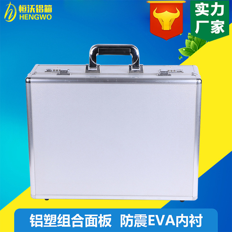 Aluminum Alloy Combination Lock Suitcase Storage Box Device Aluminum Toolbox Aluminum Case in Stock Wholesale
