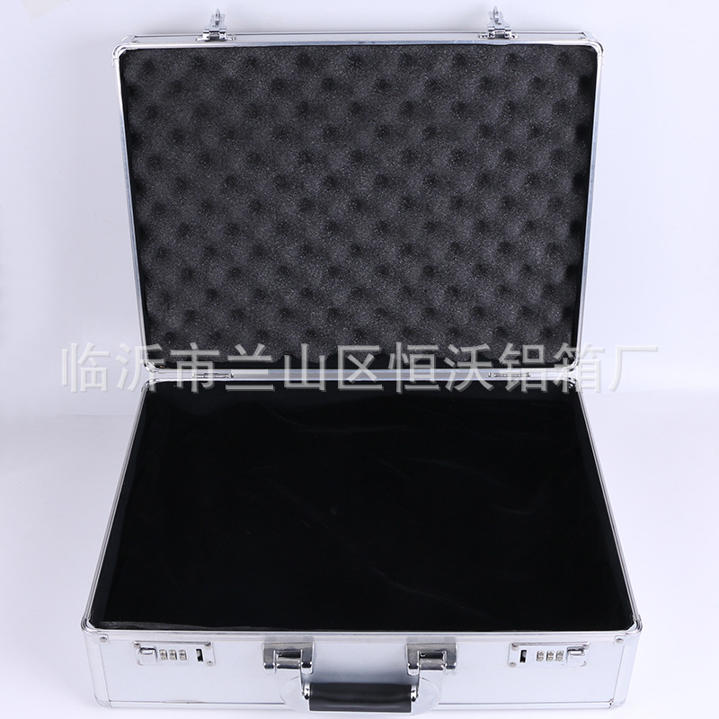 Aluminum Alloy Combination Lock Suitcase Storage Box Device Aluminum Toolbox Aluminum Case in Stock Wholesale