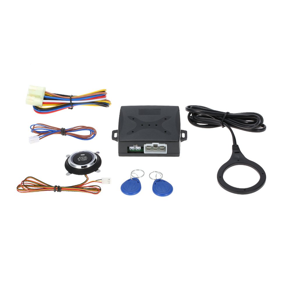 Push Start Stop Button One-Click Start with Hidden Lock Function Sensing Recognition Distance 3 ~ 5cm