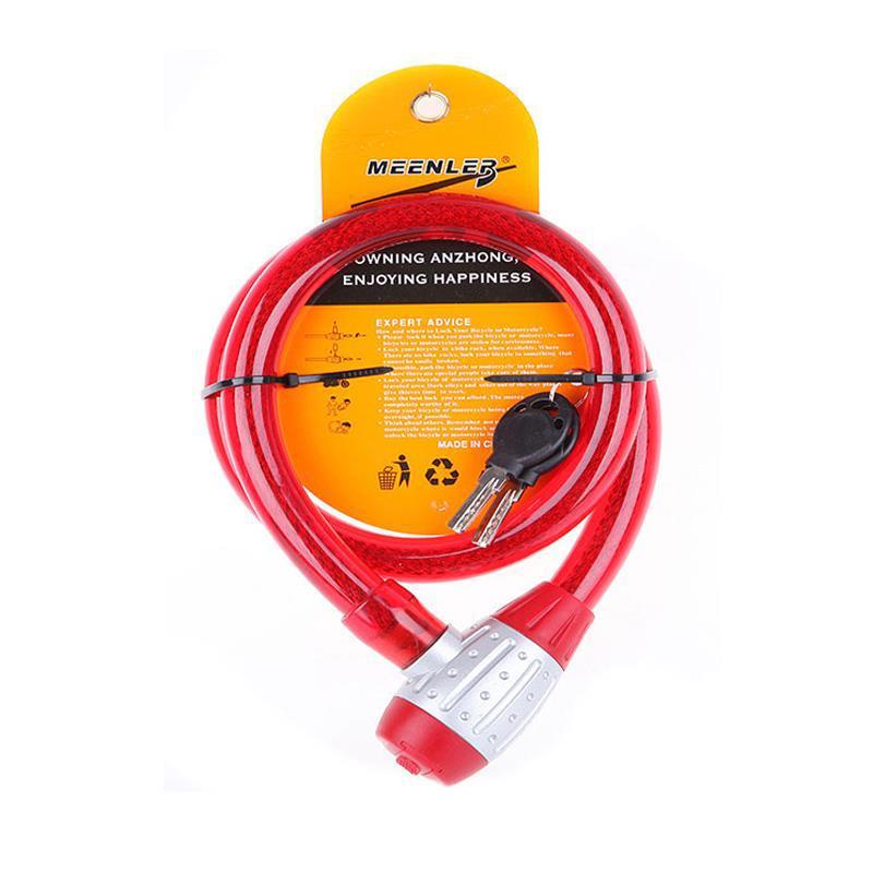 Chain Lock Bicycle Lock Electromobile Lock Motorcycle Steel Wire Cable Lock Shear Resistant Mountain Bicycle Lock Chain Lock
