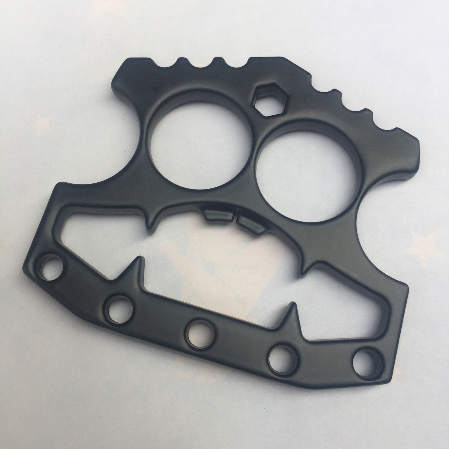 Mg Cute Skull Bottle Opener Window Breaker SelfDefense Finger Lock Keychain Brass Knuckle Car Emergency Window Breaker
