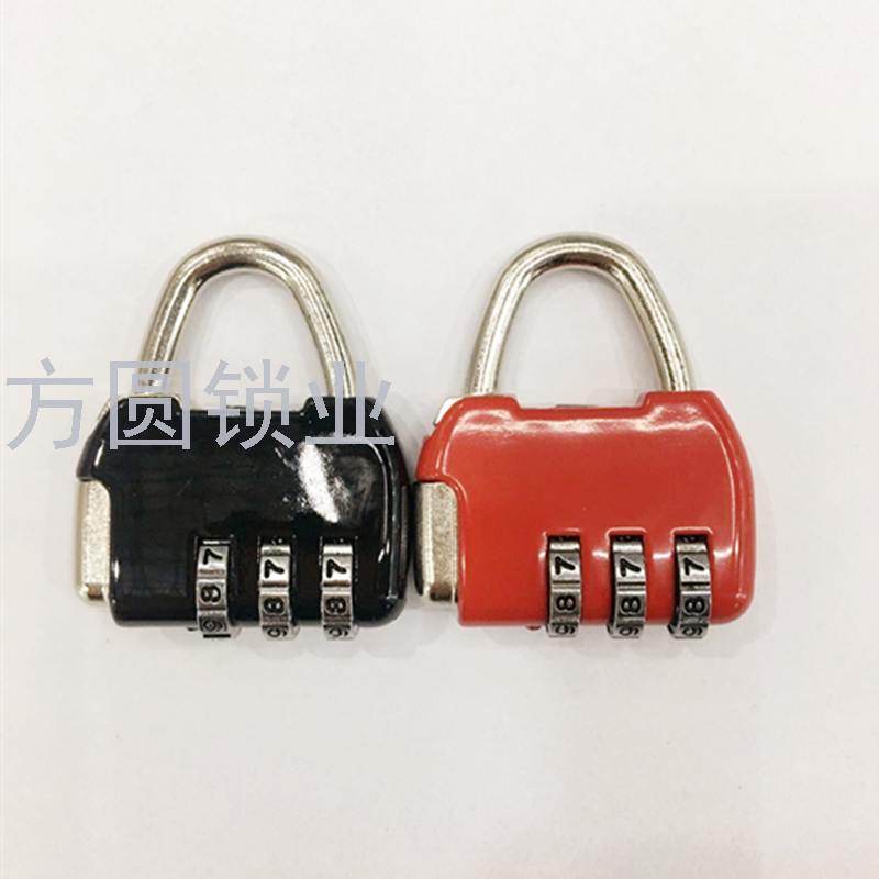 Fangyuan lock small password lock backpack anti-theft lock color password padlock gym cabinet lock