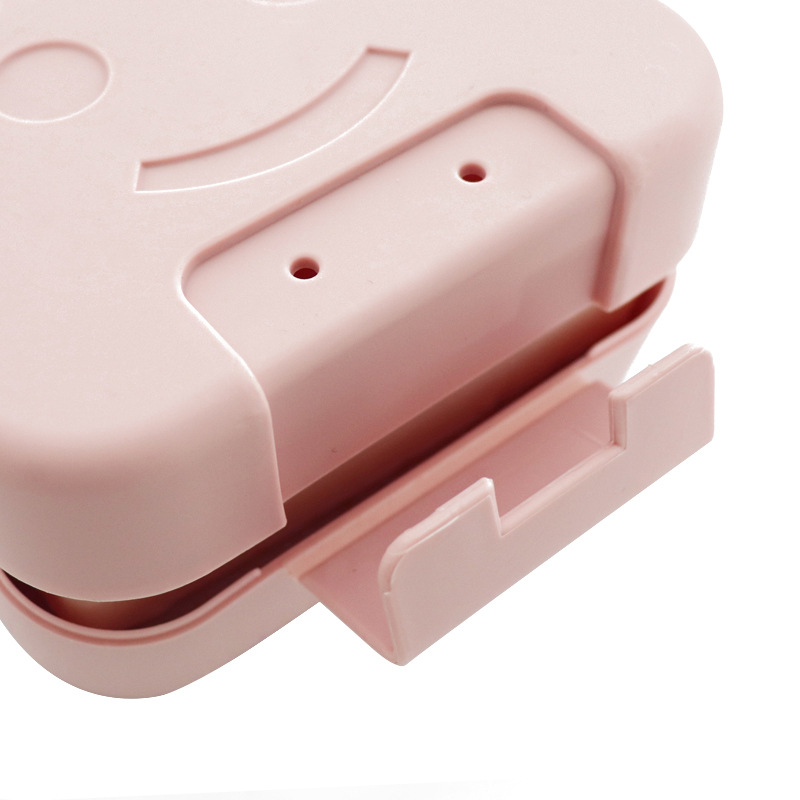 Sealed and covered soap box Travel lock soap box Toilet soap holder bathroom waterproof creative soap holder