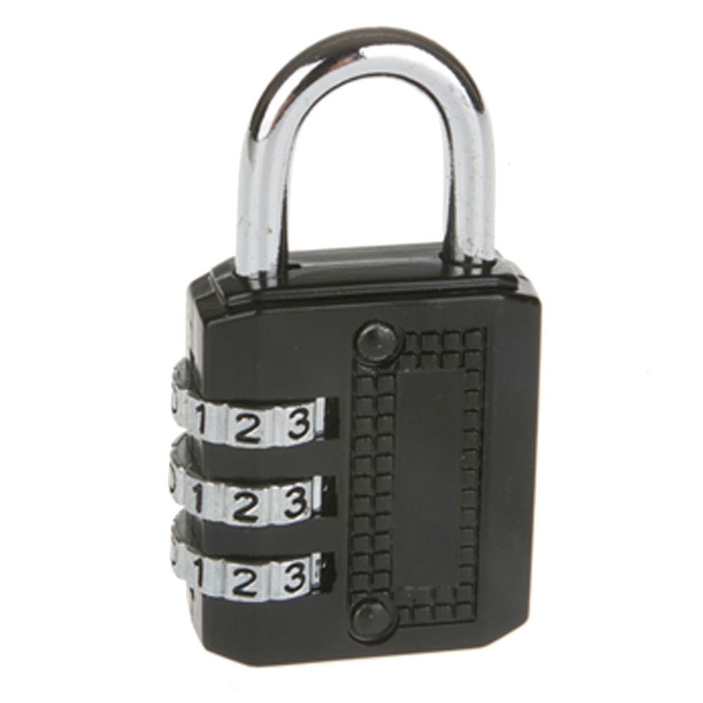 Lock Factory Produces 3-Digit Number Password Lock Luggage Padlock with Password Required High-Grade Alloy Padlock 30mm CH-17C