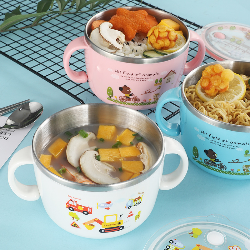 SEAL LOCK 304 stainless steel 600ml large capacity deepened children&#039;s student bento Soup