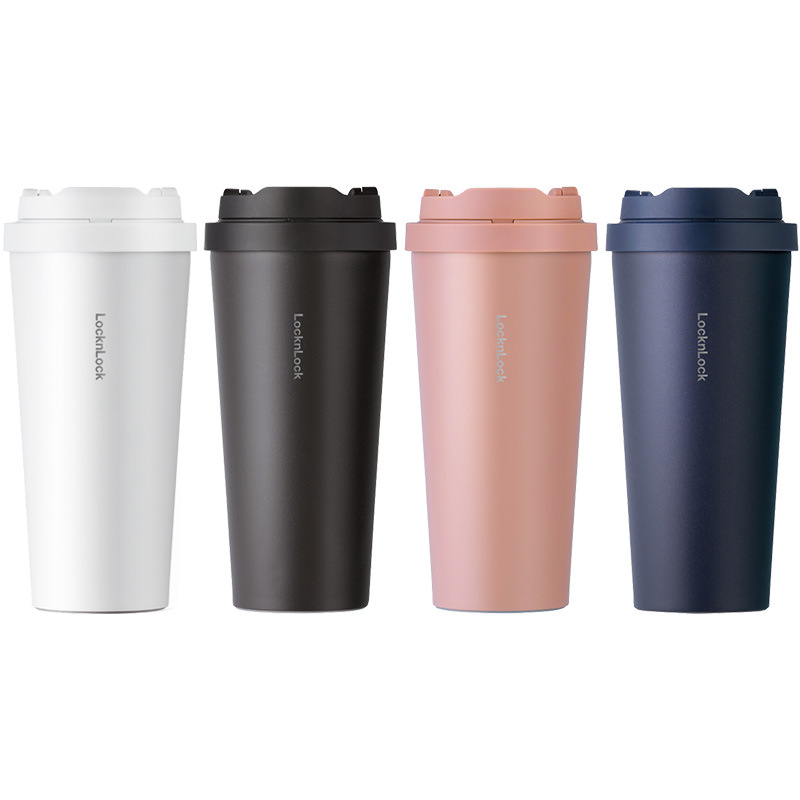 Lock Bouncing Coffee Cup Lhc3249 Office 316 Stainless Steel Large Capacity Portable Coffee Cup Gift Printing