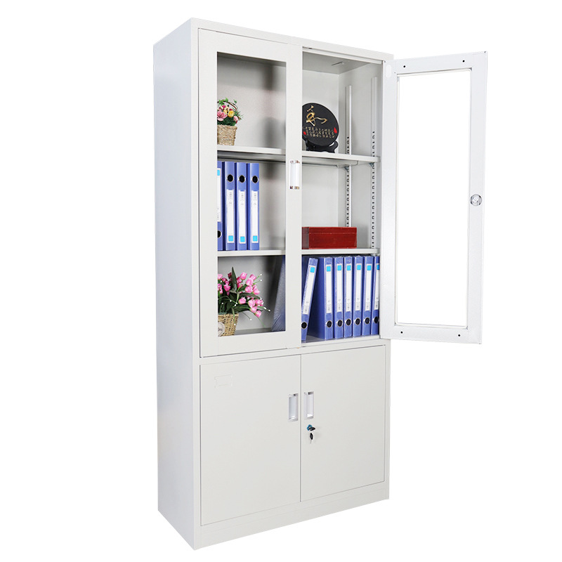 Factory Wholesale Steel Filing Cabinet Iron Locker Office Data File Locker Base Cabinet Lock Employee Lockers