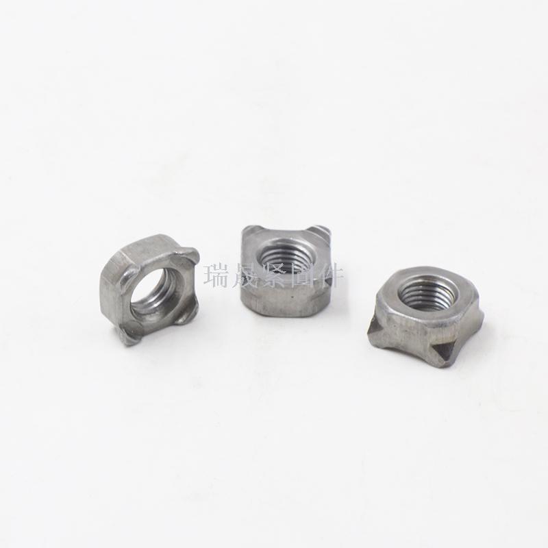 Welded nut foursquare Welded nut galvanized iron nut high strength nut nylon lock nut nut nut nut