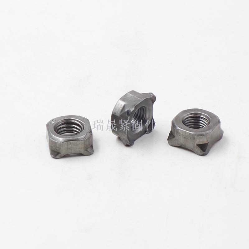 Welded nut foursquare Welded nut galvanized iron nut high strength nut nylon lock nut nut nut nut