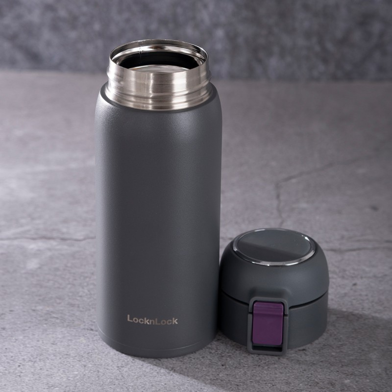 Lock Bounce Vacuum Cup 304 Stainless Steel 350ml Portable Insulation Cup Lhc3254 Business Lettering Gift