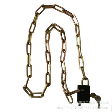 Special wholesale chain lock anti-theft lock bicycle lock chain lock 1.2 meter battery lock