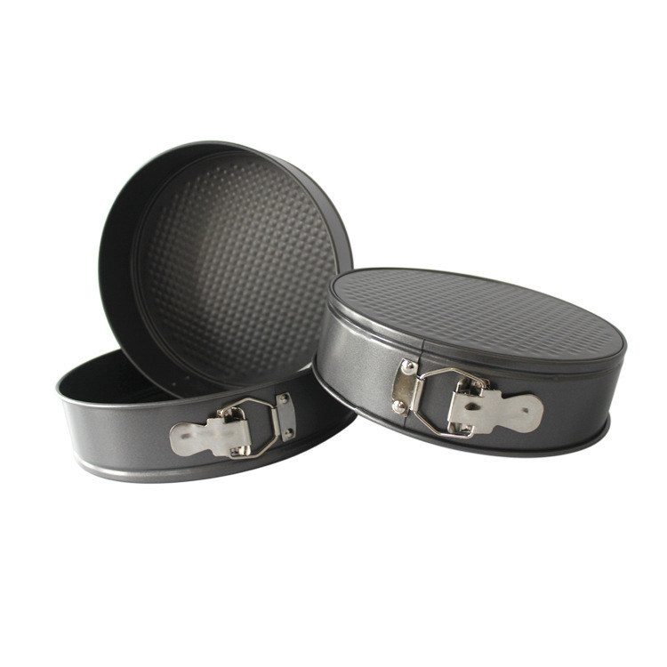 7-Inch round Buckle Live Bottom Mold Non-Stick Lock Mousse Honeycomb Cake Mold Home Baking Tools Wholesale