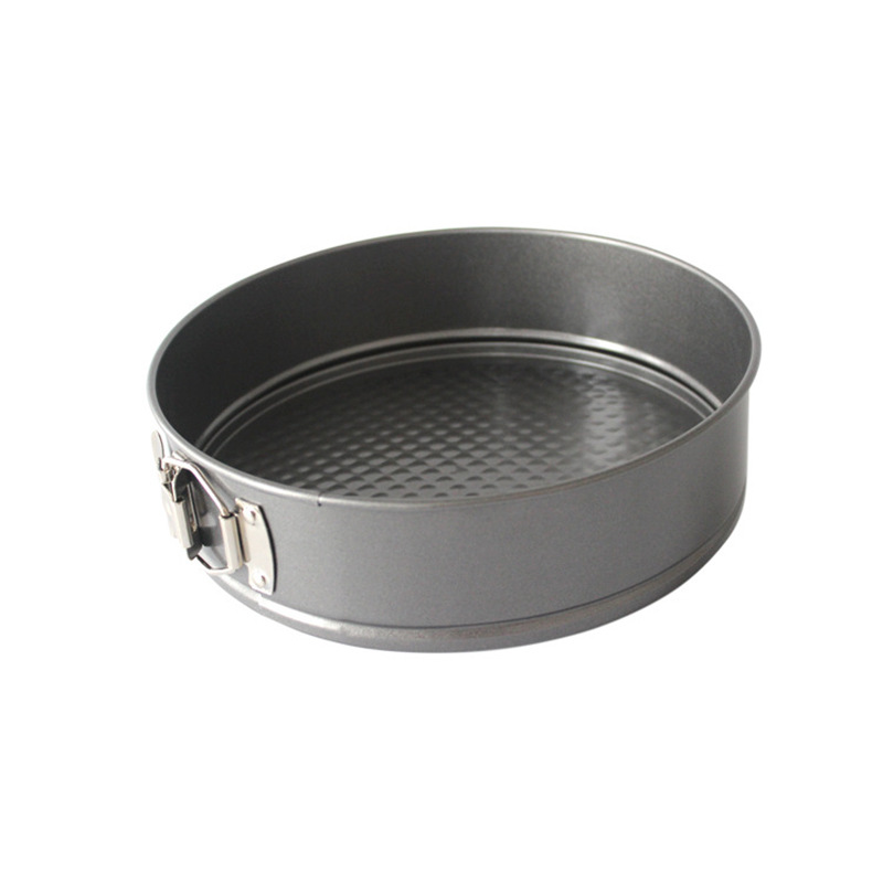 7-Inch round Buckle Live Bottom Mold Non-Stick Lock Mousse Honeycomb Cake Mold Home Baking Tools Wholesale