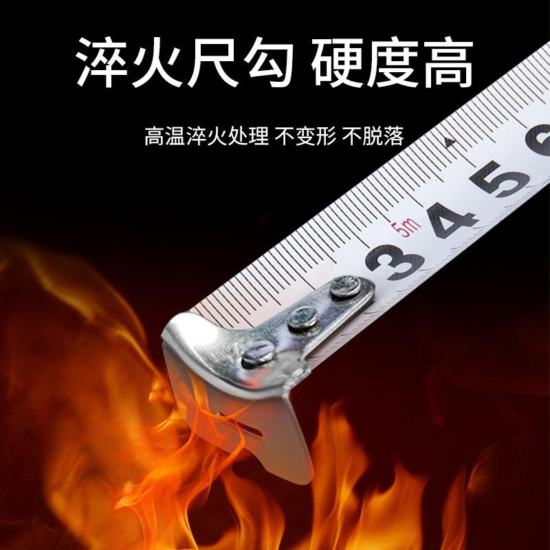 Factory Wholesale Self-Locking Steel Tap 3 &#039;&#039;Small Tape Measure Metric Ruler Measuring Tool Box Ruler Meter Stick