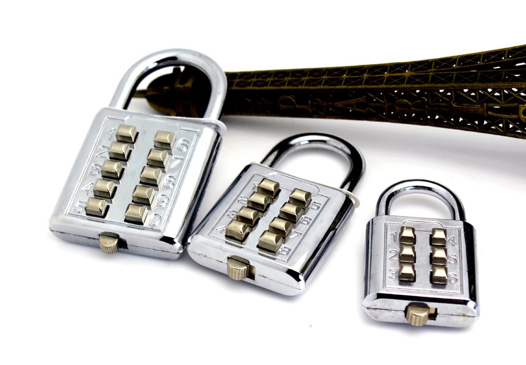 High quality 6 Button Luggage Lock, Combination Padlock,Combination Lock