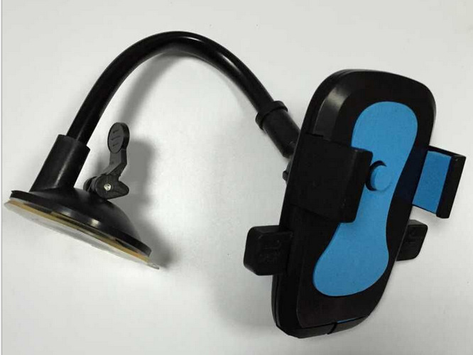 Car Bracket Sucker Casing Mobile Phone Bracket Car Navigator Bracket Automatic Lock Bracket 360 Degree Rotation