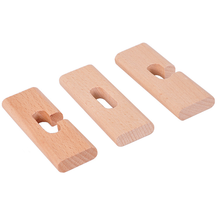 Adult Classical Wooden Educational Toys Burr Puzzle Lu Ban Ball Tee Lock Beech