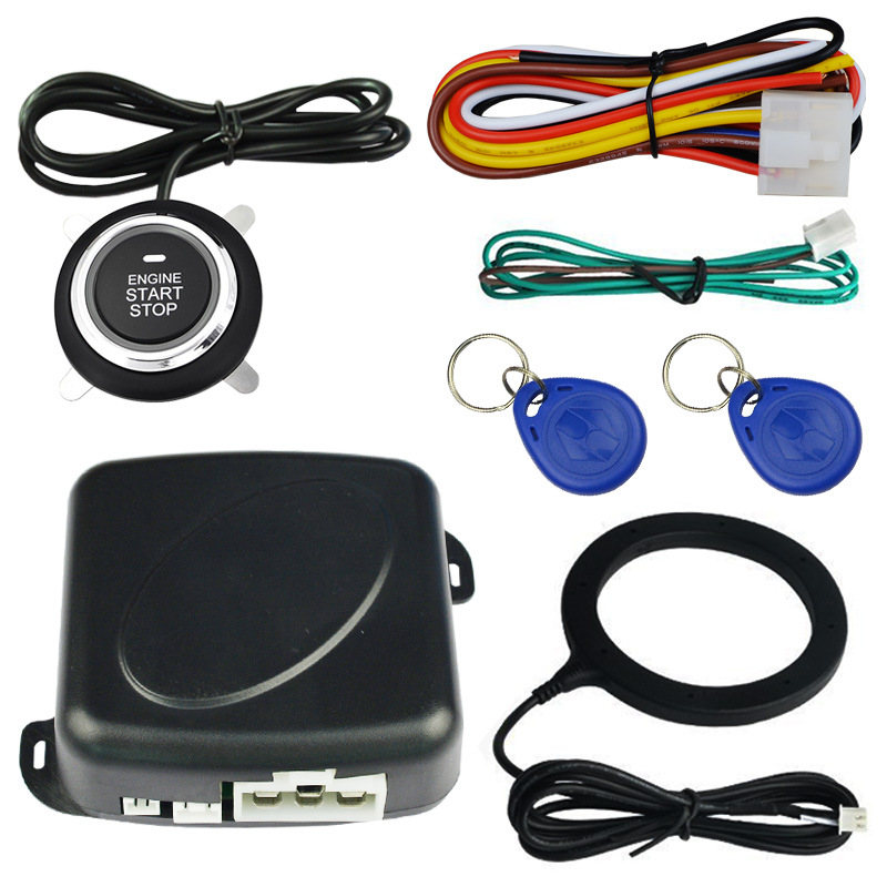 Dedicated Car Car 12V Universal RFID Dormant Lock of Vehicle AntiTheft Device Intelligent OneClick Start System