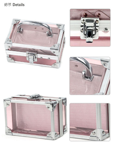New Multi-Layer Cosmetic Case with Lock Cosmetic Case