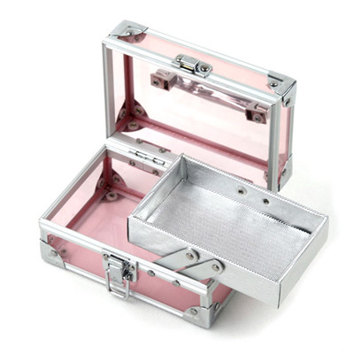 New Multi-Layer Cosmetic Case with Lock Cosmetic Case