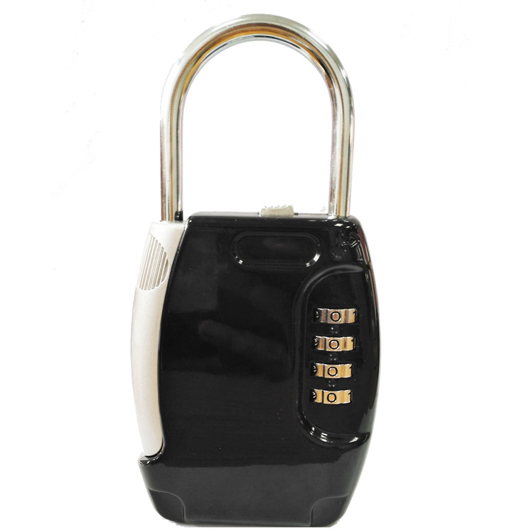 CH-805 Lock Beam Hook Wall-Mounted Keys&#039; Box Aluminum Alloy Padlock with Password Required Keys&#039; Box Room Lock for Outdoor Use