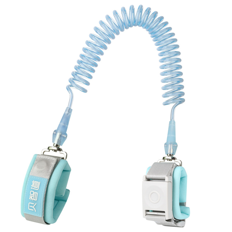 Anti-Lost Children with Traction Rope Induction Lock Safety Protection Anti-Lost Children Bracelet Anti-Lost Key Labeling
