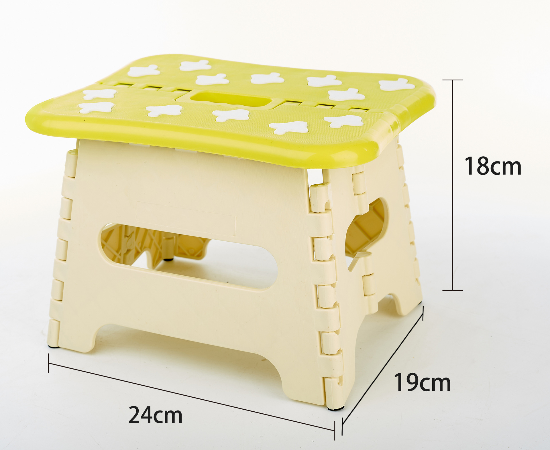 Mushroom Folding Stool Stool Surface Equipped with Utility Model Patent Safety Lock Children&#039;s Stool Portable Stool