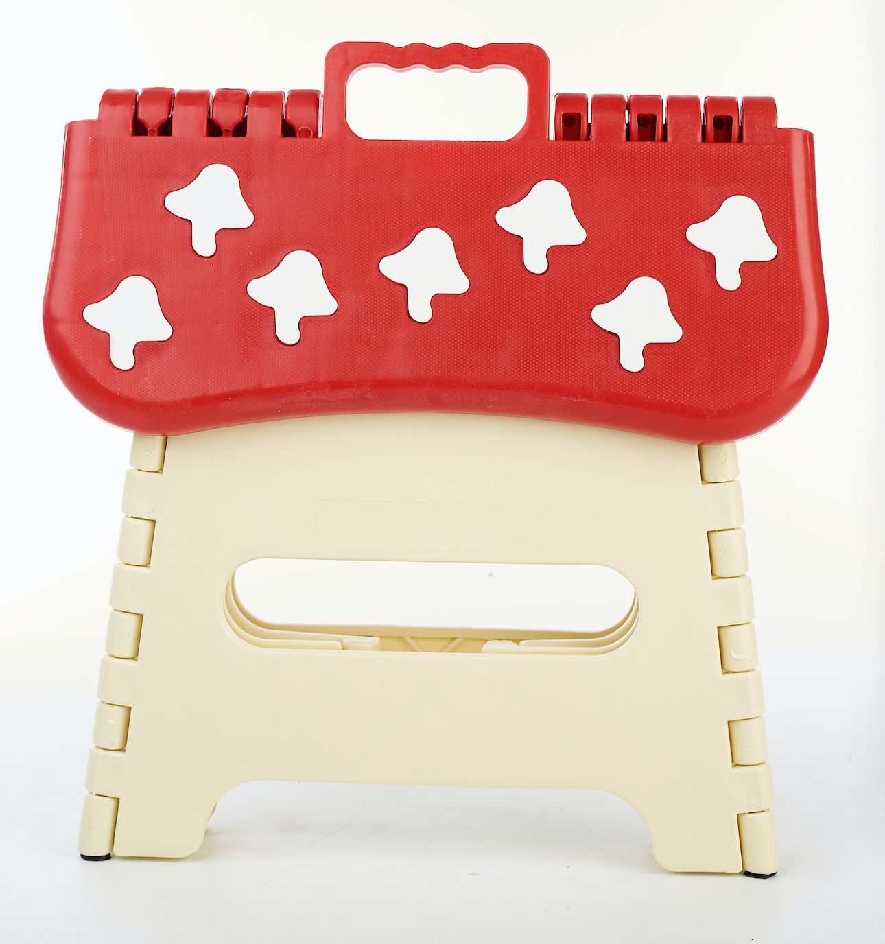 Mushroom Folding Stool Stool Surface Equipped with Utility Model Patent Safety Lock Children&#039;s Stool Portable Stool