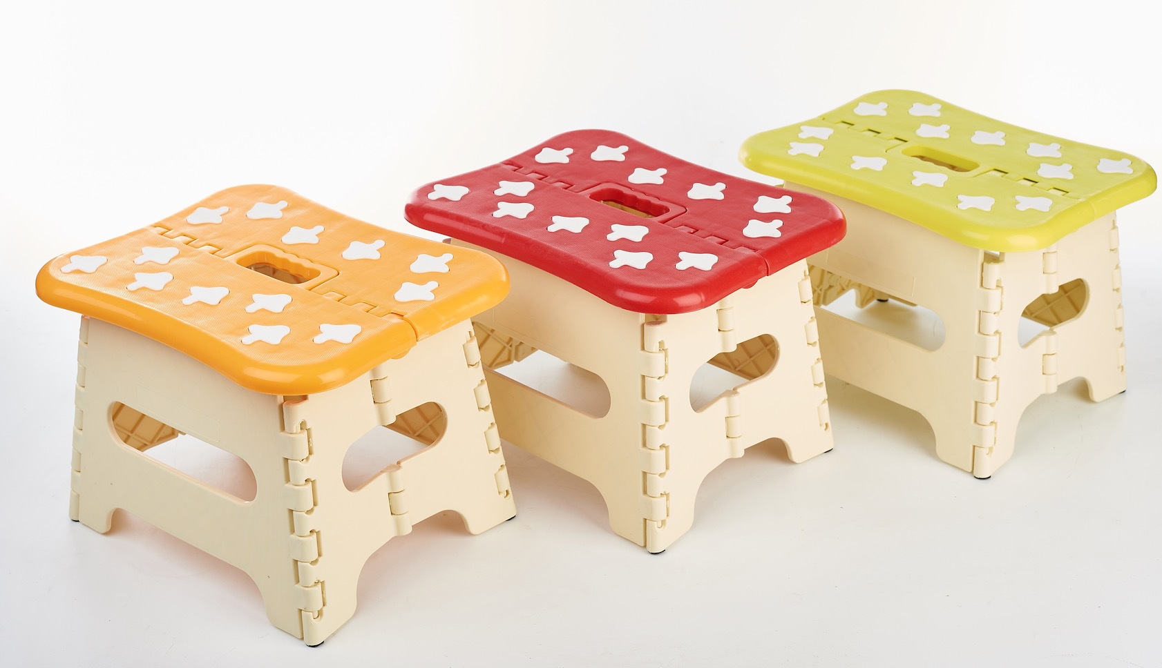 Mushroom Folding Stool Stool Surface Equipped with Utility Model Patent Safety Lock Children&#039;s Stool Portable Stool