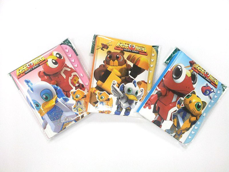 Manufacturer direct selling 64K exquisite cartoon. Character lock notebook notebook.