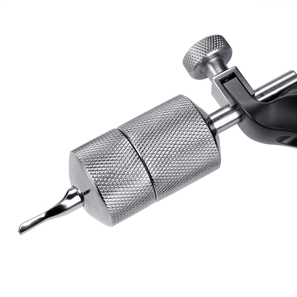 Solong Tattoo Tattoo Machine Self-Locking Handle Stainless Steel Tattoo Handle Tattoo Material Cross-Border Supply