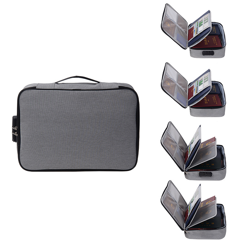 New Large Capacity ID Storage Bag Multifunctional Id Bag with Lock Id Bag Child and Mother Id Bag One Piece Dropshipping