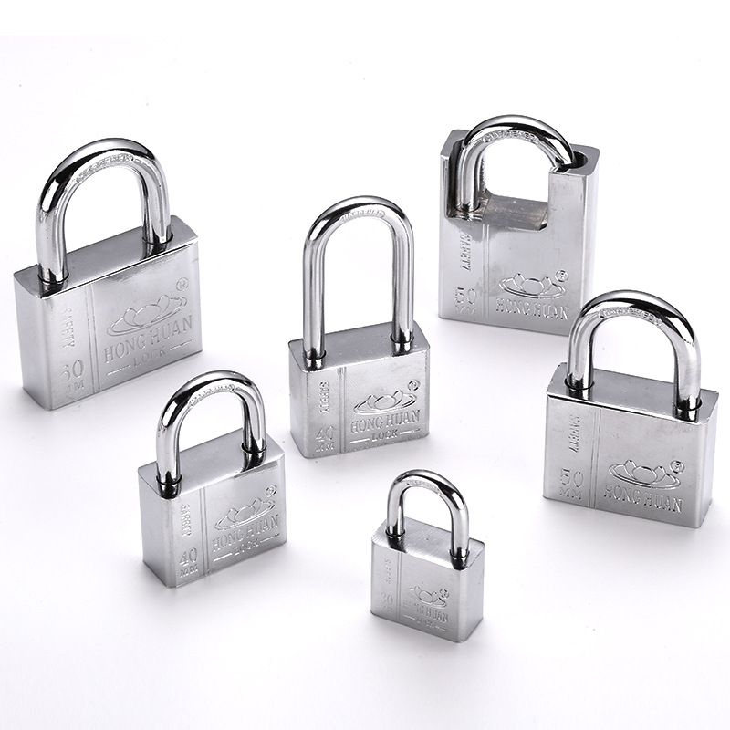 Lock Security Lock Waterproof AntiRust Universal Lock Gate Lock Small Small Lock Dormitory Cabinet Longevity Safe Lock