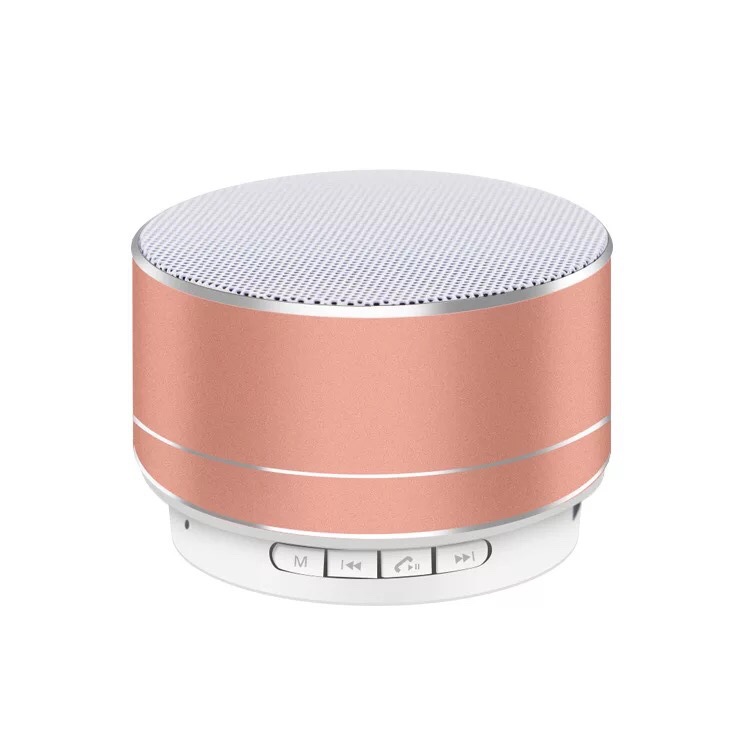 Metal A10 Bluetooth Speaker Wireless Bass Lock and Load Spray Mobile Phone Mini Speaker Plug-in Card Custom Logo Gift