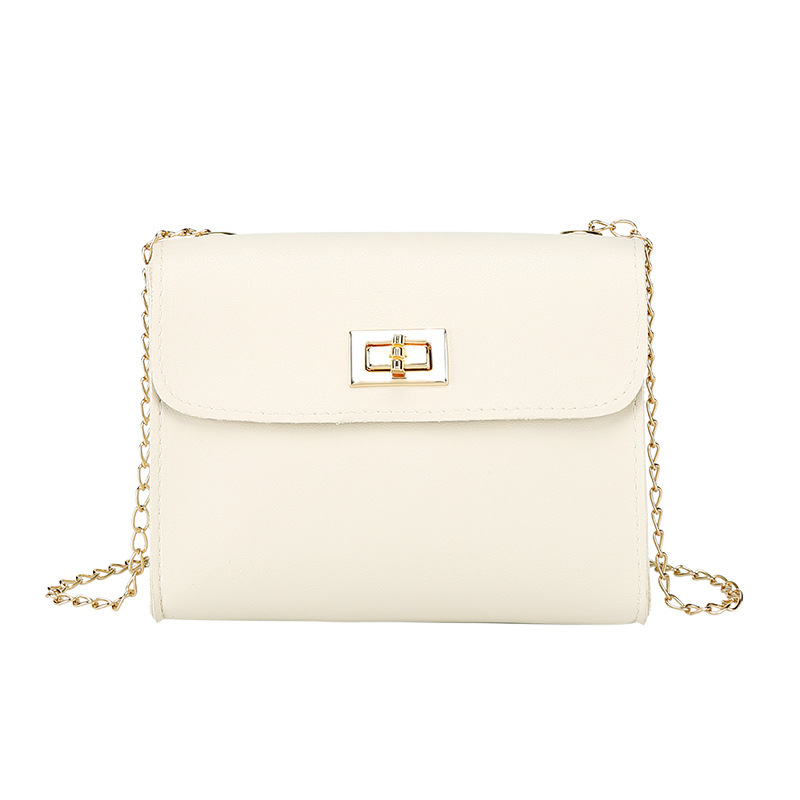 Korean Ladies Bag Cover Lock Small Square Bag Foreign Trade Wholesale Customizable 2020 Spring and Summer New Crossbody Mobile Phone Bag