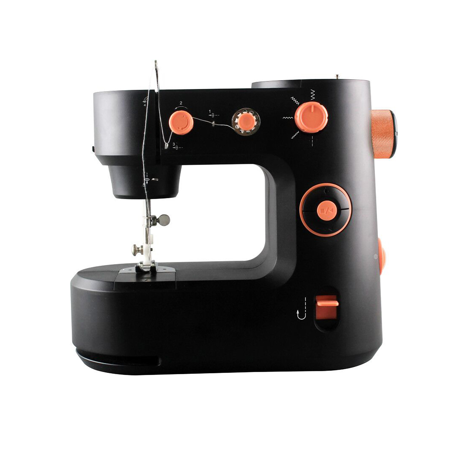 New Fanghua 398 Cross-Border Hot Selling 5-Stitch Household Sewing Machine Portable Lock Edge Domestic Multifunctional Sewing Machine