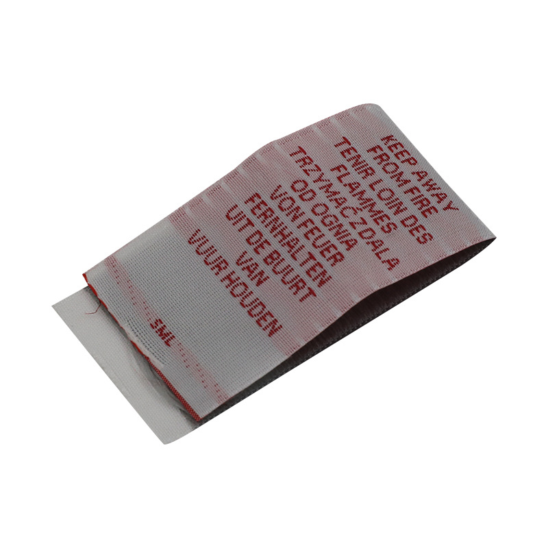 Customized Woven Patch Woven Logo School Group Clothing Lock Woven Armband Adhesive Trademark Customization Trademark