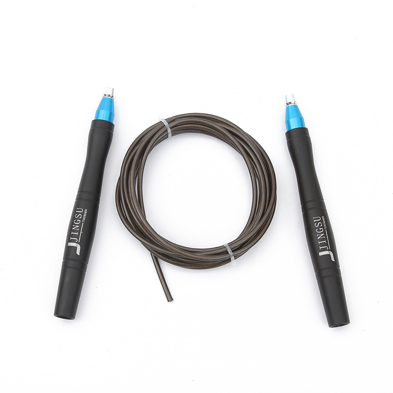 Factory Direct Sales Fitness Sporting Goods Student Adult Racing Skipping Rope Aluminum Handle Self-Locking Function Bearing Jump Rope