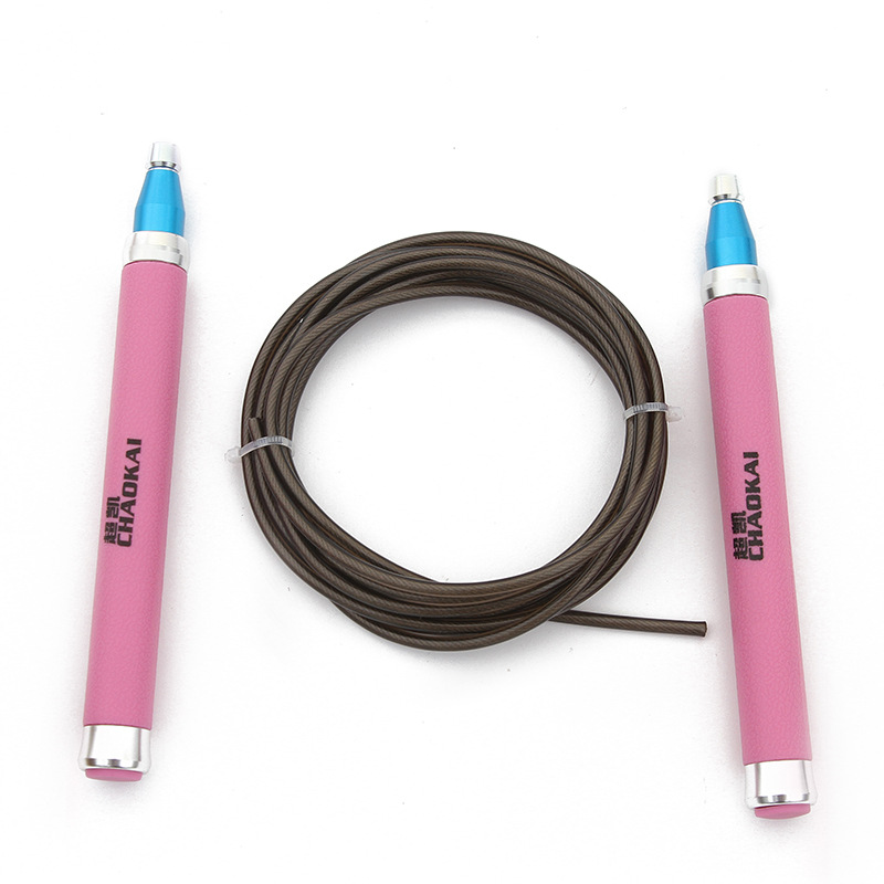 Factory Direct Sales Fitness Sporting Goods Student Adult Racing Skipping Rope Aluminum Handle Self-Locking Function Bearing Jump Rope