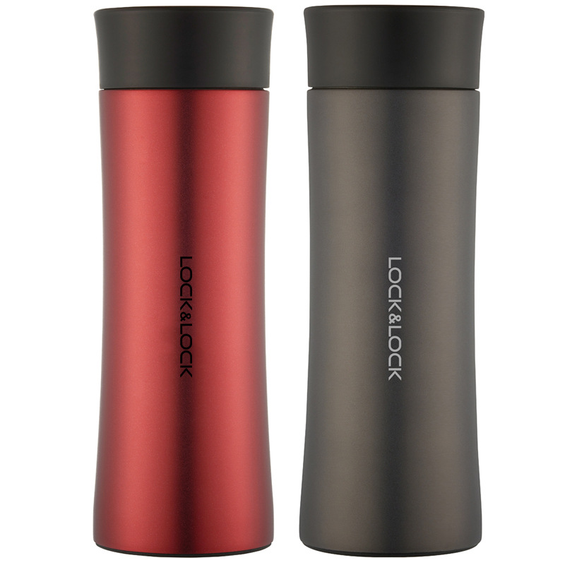 Lock Vacuum Cup 400M Men and Women Creative Business Printing Gift Tea Brewing Water Cup Lhc4028 Mark Cup