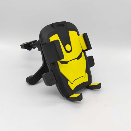 Robot series air outlet car mobile phone bracket automatic lock clasp mobile phone bracket