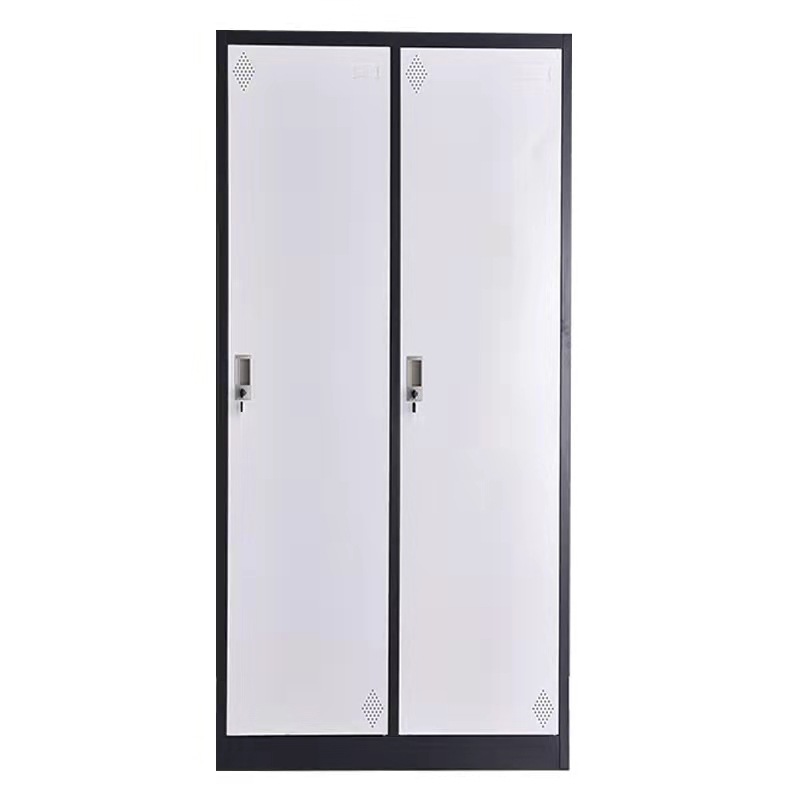 Wardrobe Iron Locker with Lock Removable Narrow Side Bathroom Cabinet Change Wardrobe Storage Cabinet Staff Cupboard Shoe Cabinet
