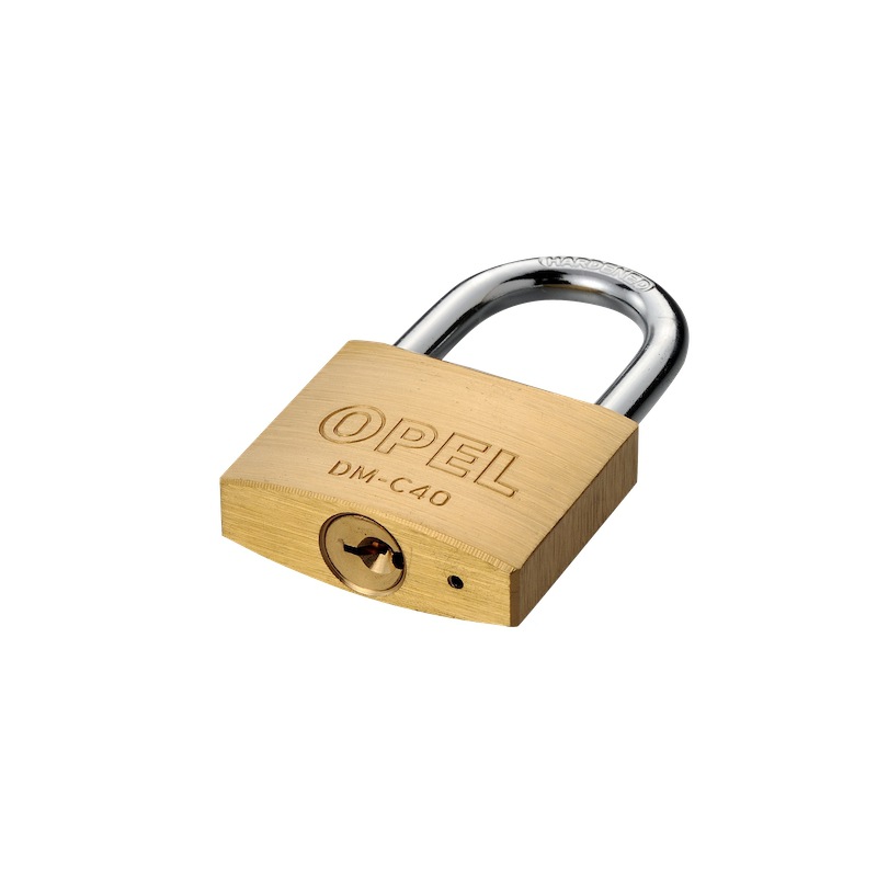 Opel All Copper Padlock Outdoor Hydropower Project Applicable to Open Copper Lock One-Word Anti-Single Open Hanging Lock in Stock Wholesale